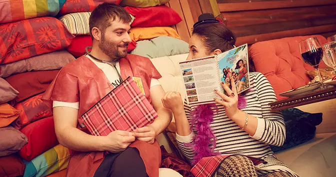 Quest for St. Valentine's Day: great mood for lovers 